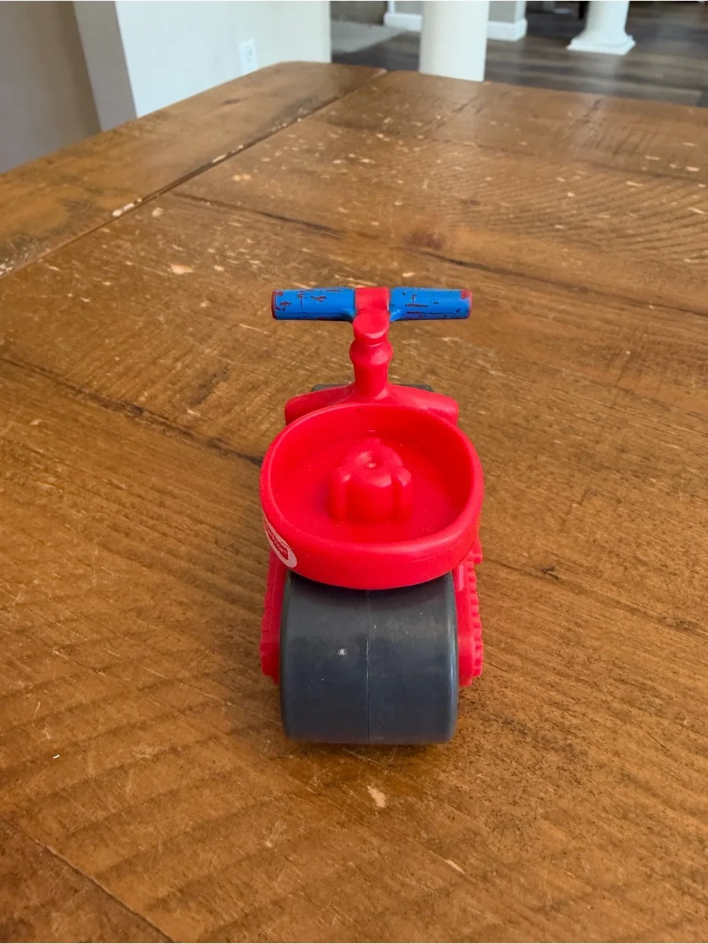 Fisher Price Little People red bicycle as is